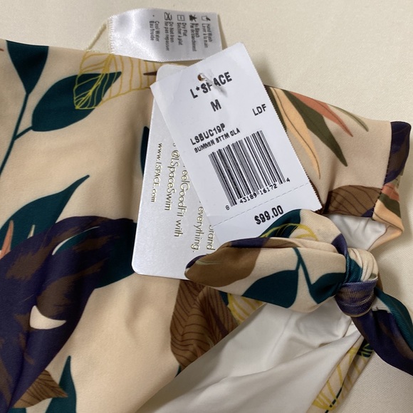 L*Space Bummin’ Bikini Bottoms Lotus Floral - Picture 10 of 12